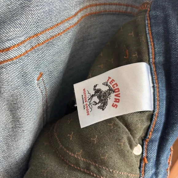 Tecovas Men’s Rugged Standard Jeans in Dark Denim, Size 30X34